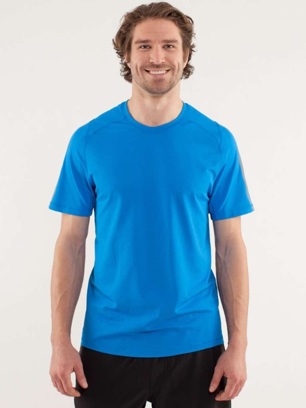 Lululemon Men's Training Tech Short Sleeve - Blue